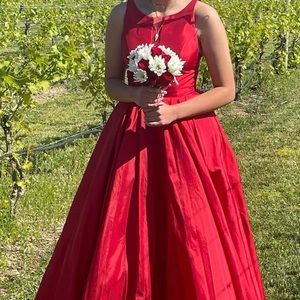 Red Prom Dress—Like new